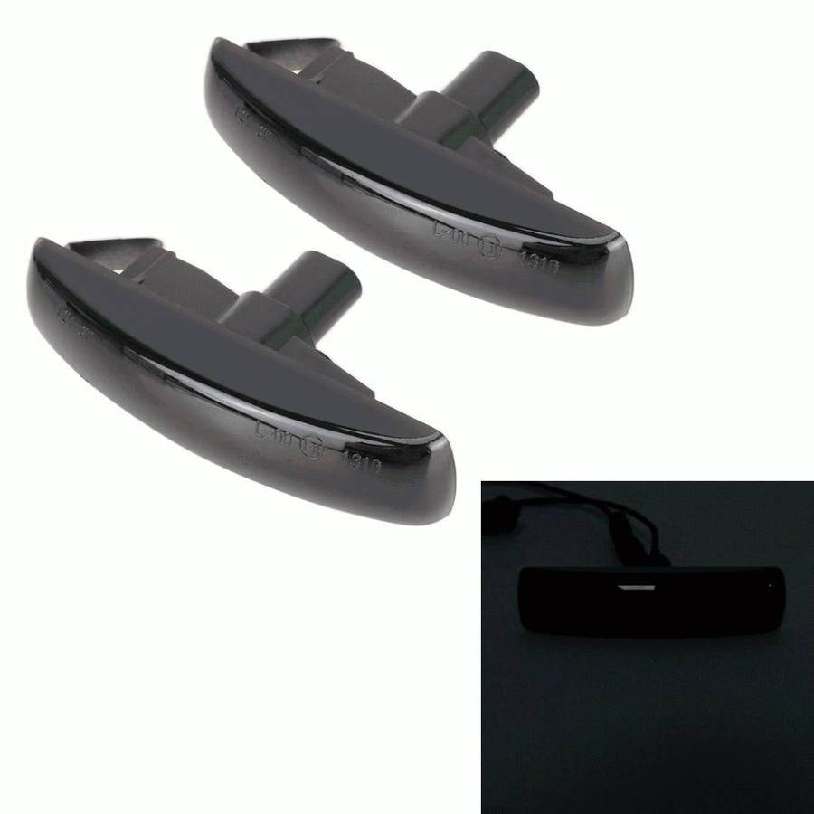 2 PCS DC12V / 3W Car LED Dynamic Blinker Side Lights Flowing Water Turn Signal Light for Land Rov...