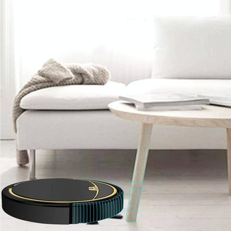 Intelligent Sweeping Suction And Mopping Integrated Automatic Sweeping Robot RS300 (Black Anti-fall)