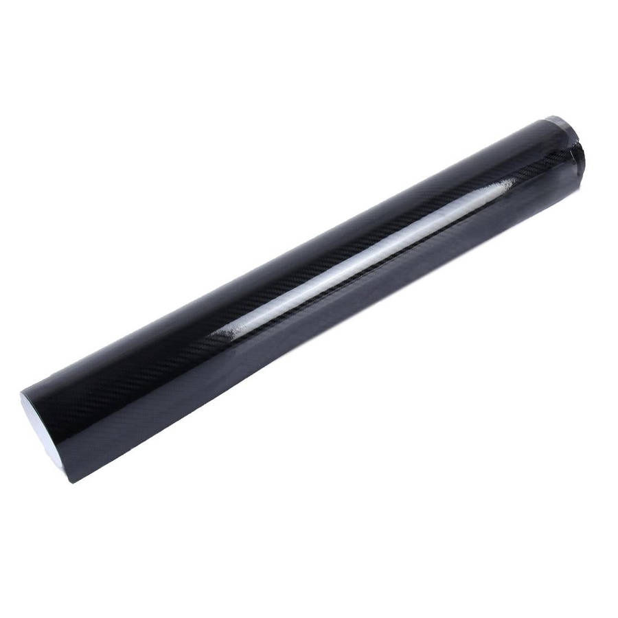 5D High Gloss Carbon Fiber Car Vinyl Wrap Sticker Decal Film Sheet Air Release, Size: 152cm x 50c...