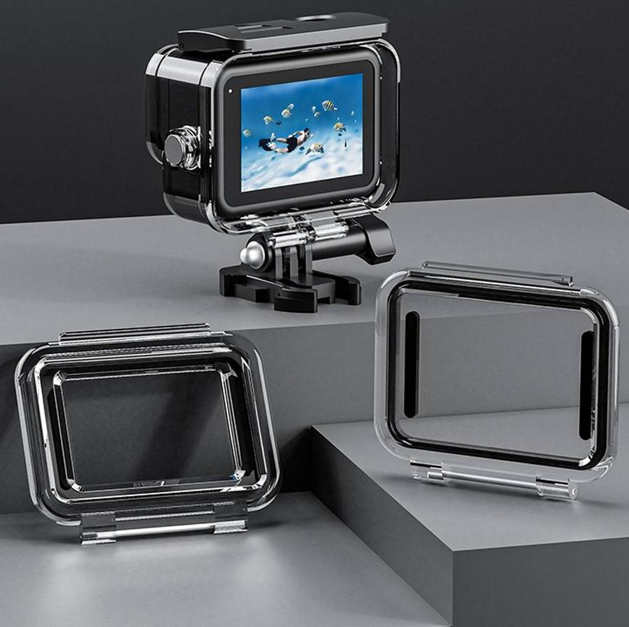 For GoPro Hero11 Black / HERO10 Black / HERO9 Black TELESIN Waterproof Case Full Scene Anti-Fog U...