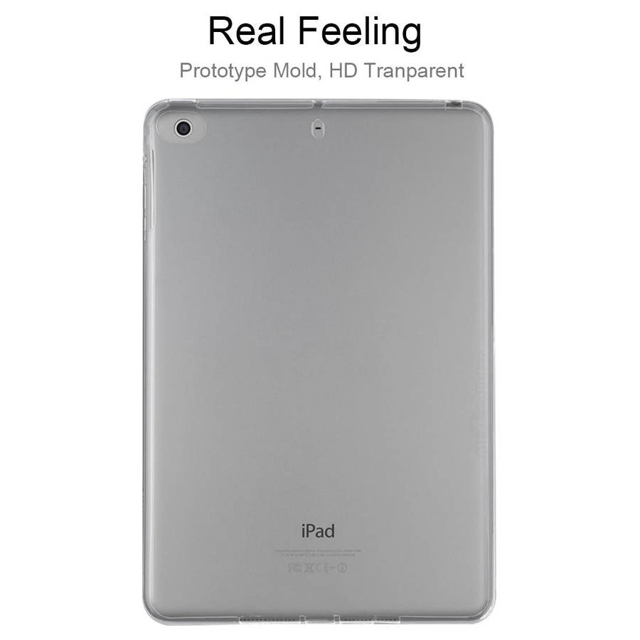 For iPad mini 4 / 5 0.75mm Ultrathin Transparent TPU Soft Protective Case