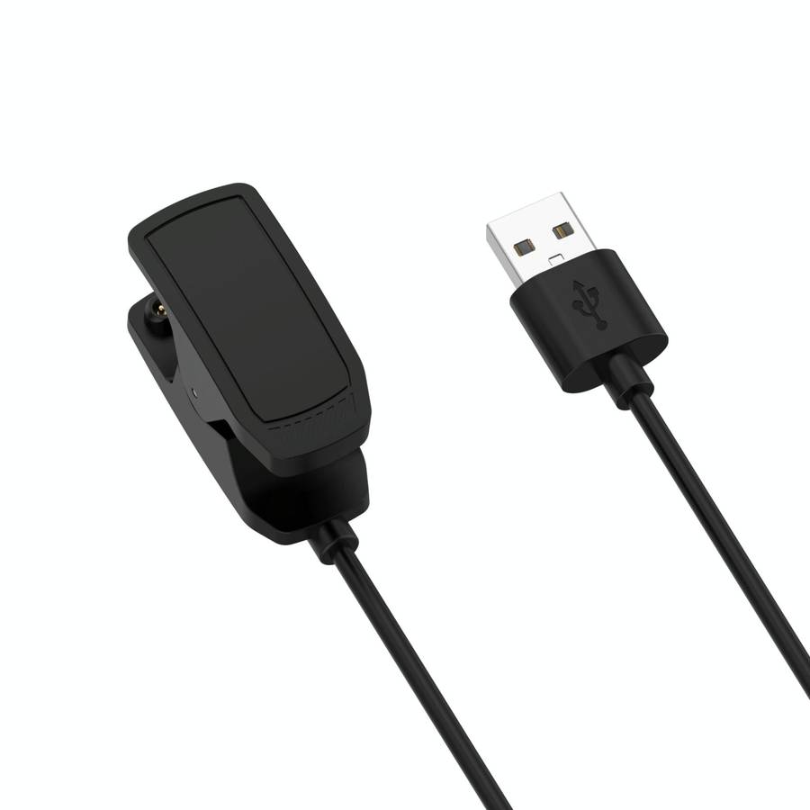 For Garmin Descent G1 Smart Watch Charging Cable with Data Function(Black)