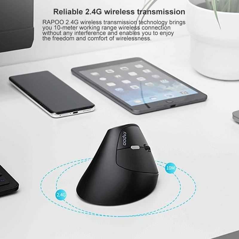 Rapoo MV20 Ergonomic Wireless Silent Vertical Mouse(Silent Version)
