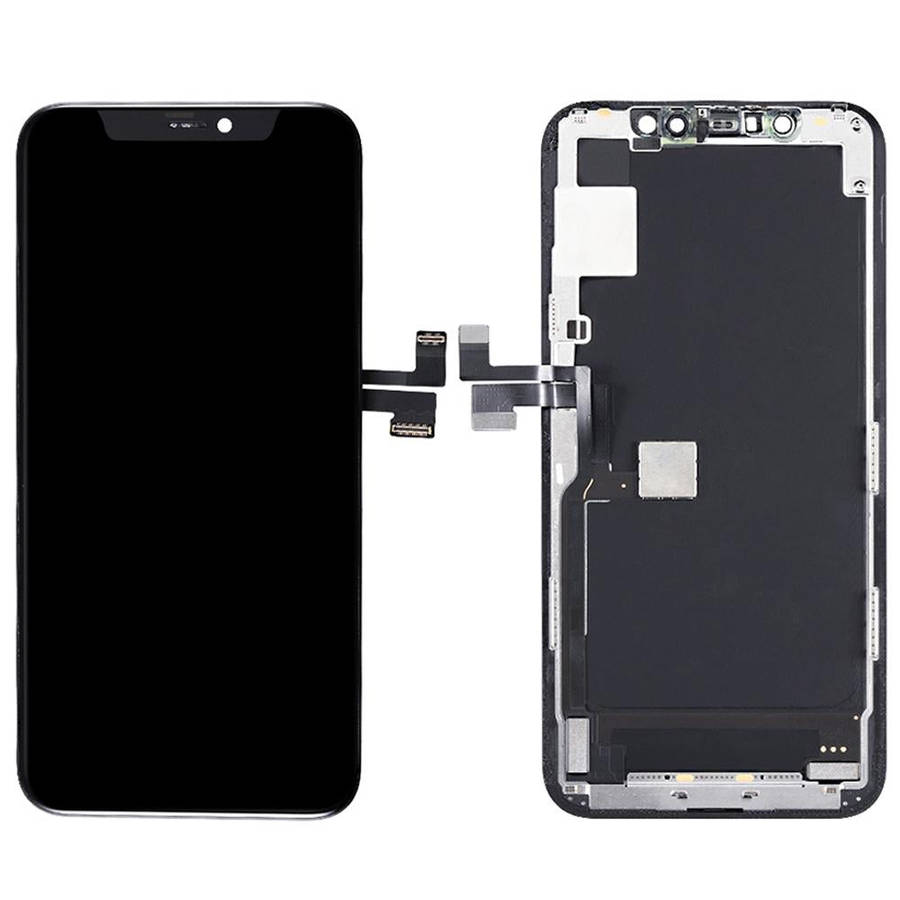 GX OLED LCD Screen for iPhone 11 Pro Digitizer Full Assembly with Frame(Black)