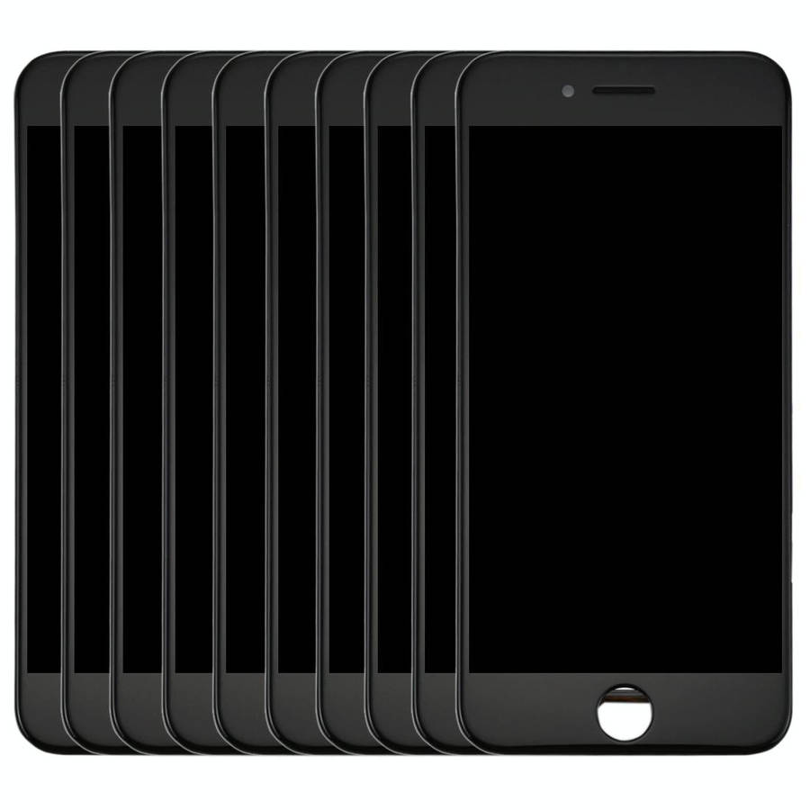 10 PCS TFT LCD Screen for iPhone 8 Plus with Digitizer Full Assembly (Black)