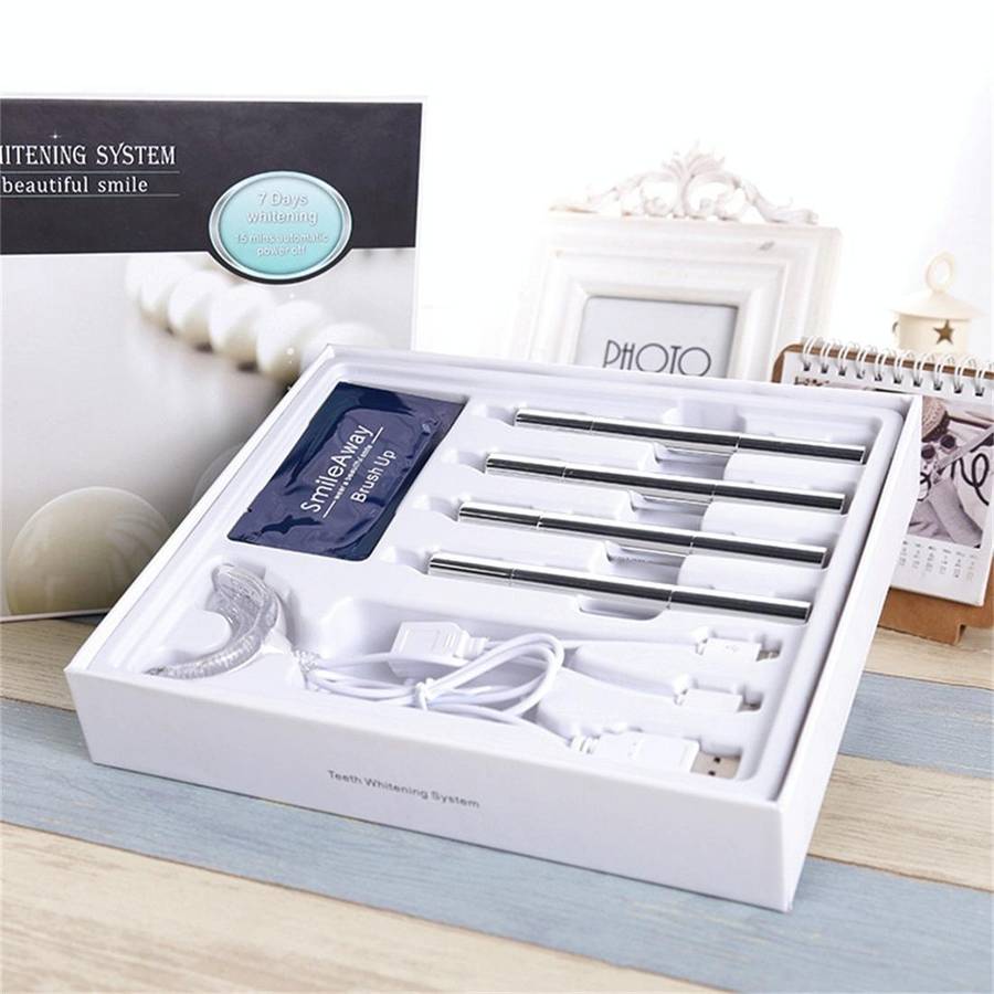 Multi-function Personal Dental Heath Oral Care Teeth Whitening Beauty Tooth Instrument Set, Suppo...