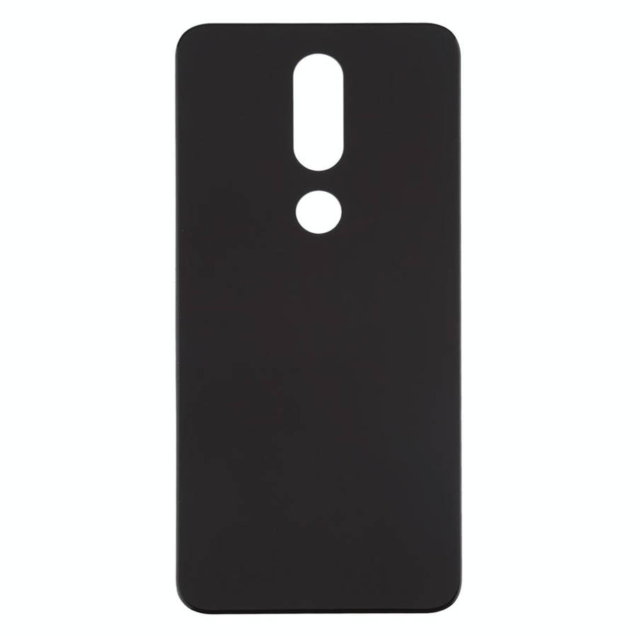 Battery Back Cover for Nokia 7.1 / TA-1100 TA-1096 TA-1095 TA-1085 TA-1097(Black)