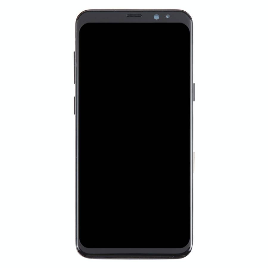 TFT LCD Screen for Samsung Galaxy S8+ SM-G955 Digitizer Full Assembly with Frame(Black)