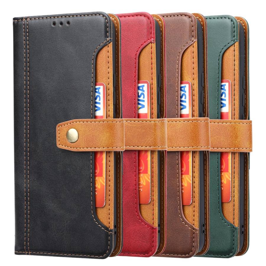 For Samsung Galaxy A33 5G Calf Texture Double Fold Leather Phone Case(Black)