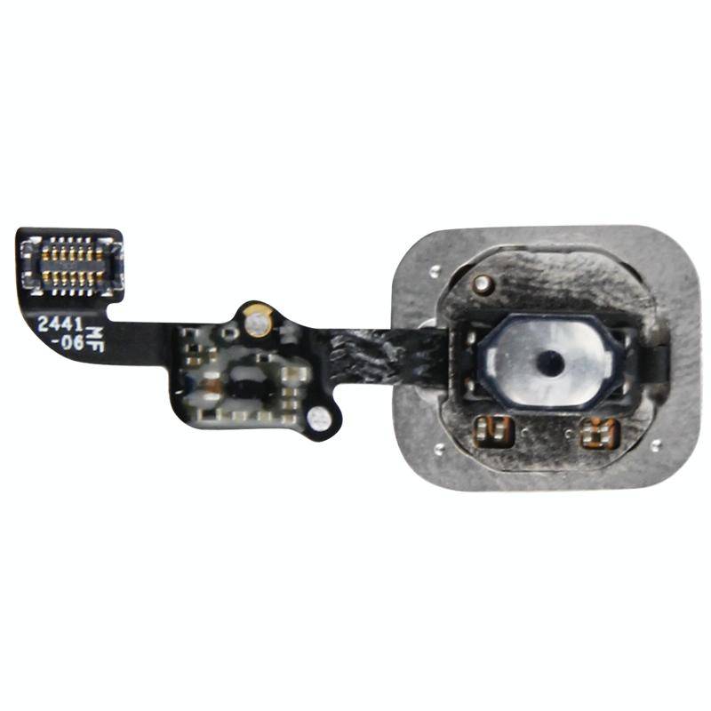 Home Button Flex Cable for iPhone 6 & 6 Plus, Not Supporting Fingerprint Identification(Black)