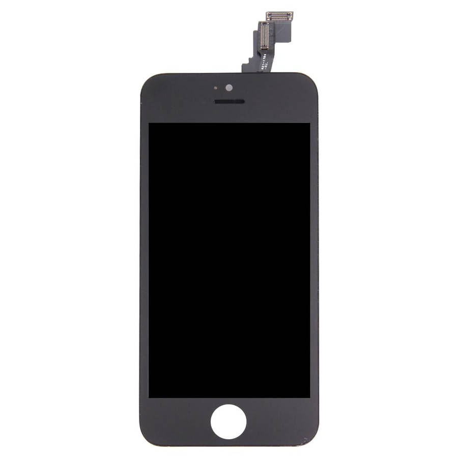 10 PCS TFT LCD Screen for iPhone 5C Digitizer Full Assembly with Frame (Black)