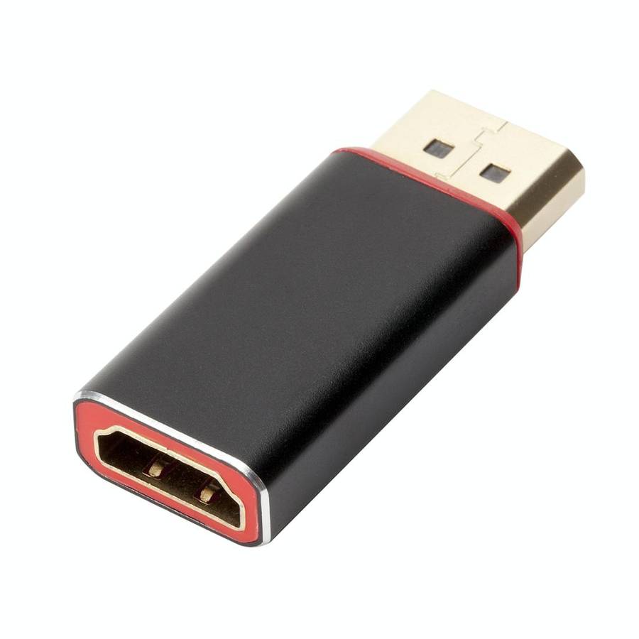 4K x 2K Display Port to HDMI Converter(Black)