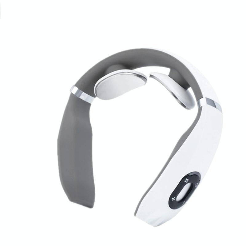 Cervical Vertebra Massager Charging Intelligent Pulse Physiotherapy Instrument Electromagnetic Vi...