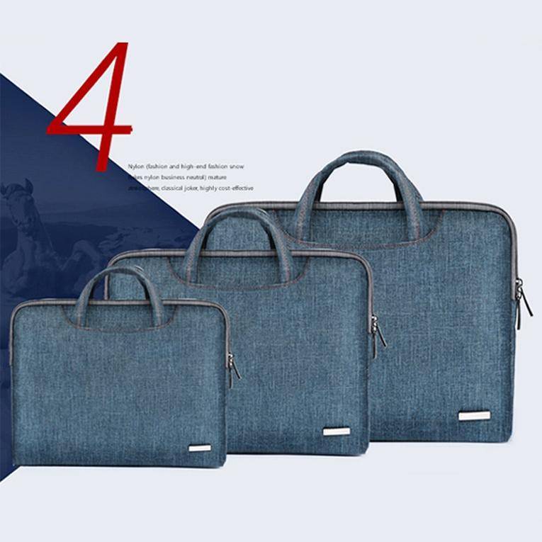 LiSEN LS-116 Simple Laptop Bag Business Laptop Liner Bag, Size: 11.6 inch(Canvas Colorful Leaves ...