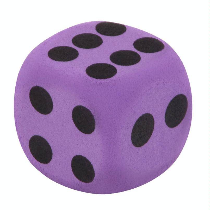 2 PCS EVA Bubble Child Early Learning Puzzle Toy Party Game Dice