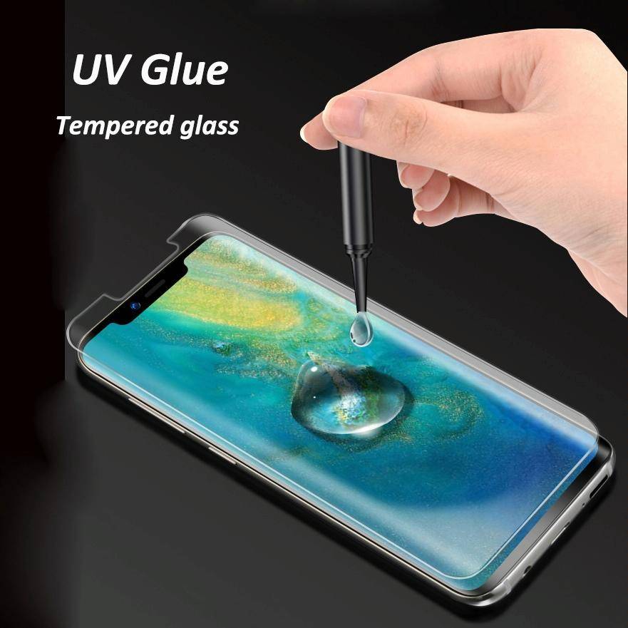 UV Liquid Curved Full Glue Full Screen Tempered Glass for OPPO Find X