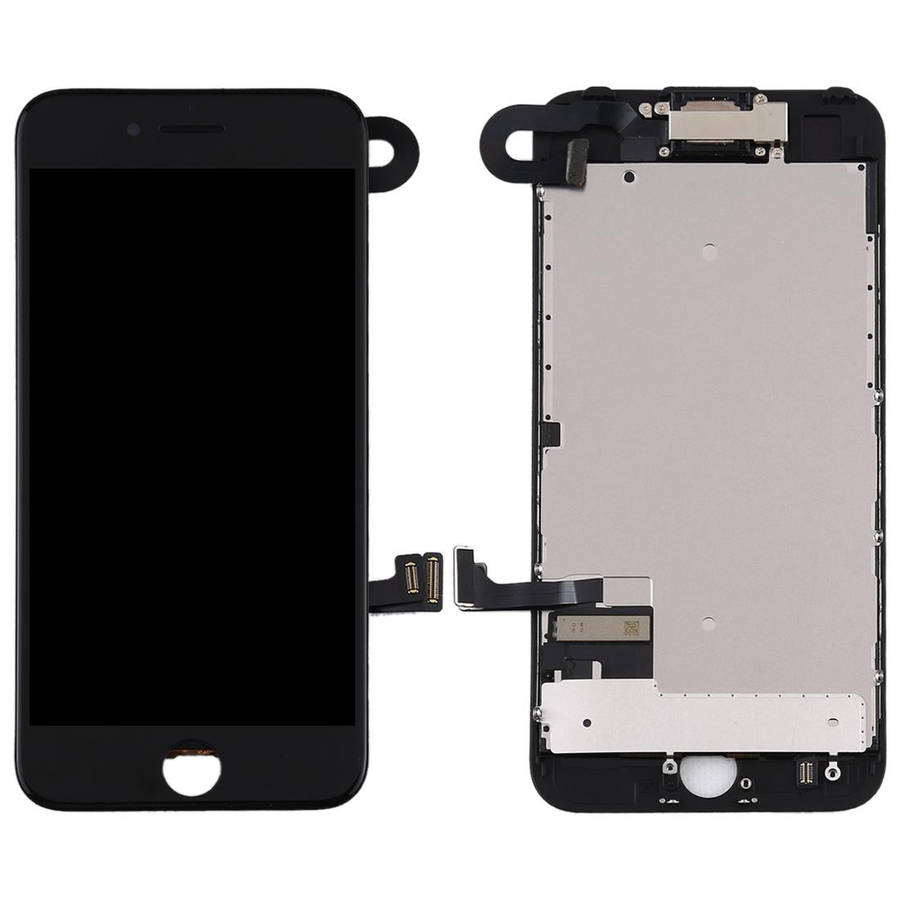 TFT LCD Screen for iPhone 7 with Digitizer Full Assembly include Front Camera (Black)