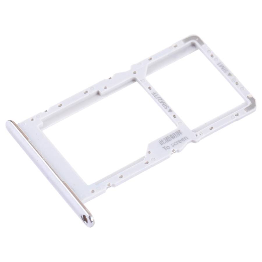 For Huawei Maimang 11 SIM + SIM / Micro SD Card Tray (Silver)