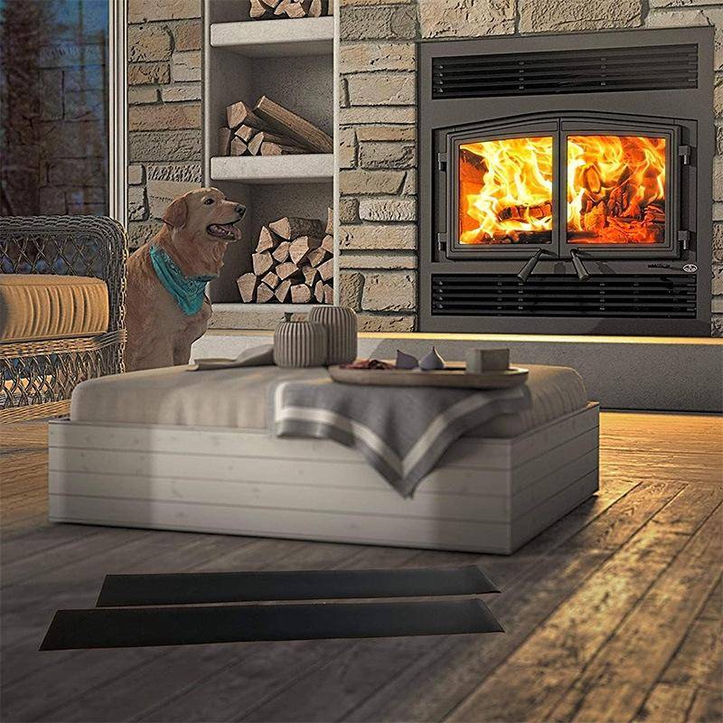 2 PCS Magnetic Fireplace Draft Stopper Fireplace Cover to Block Cold Air 91.44 x 15.24cm