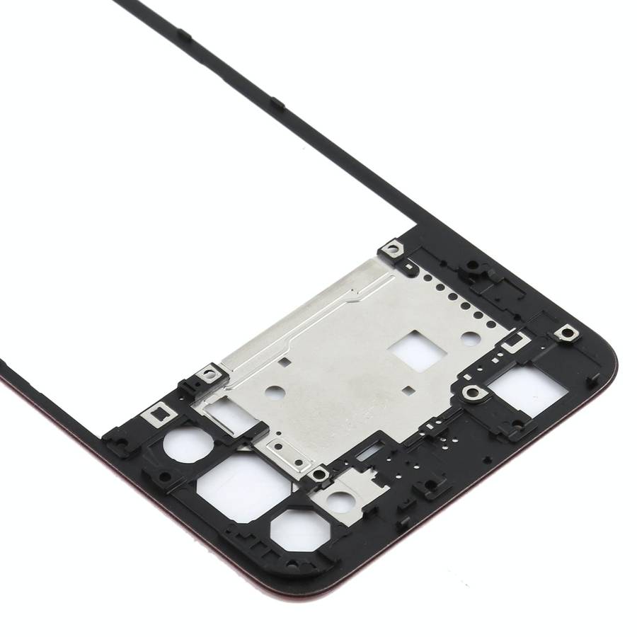 For OPPO Reno4 5G Back Housing Frame(Black)