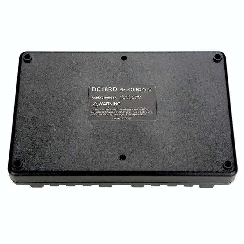 For Makita DC18RC 14.4-18V Lithium Battery Dual Charger, Specification: UK Plug