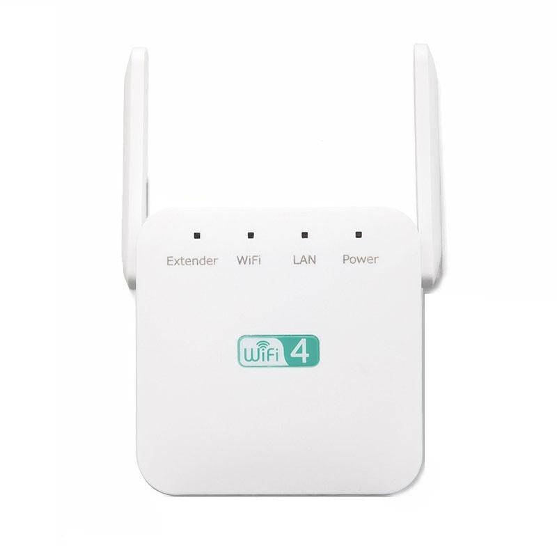 2.4G 300M Wi-Fi Amplifier Long Range WiFi Repeater Wireless Signal Booster US Plug White