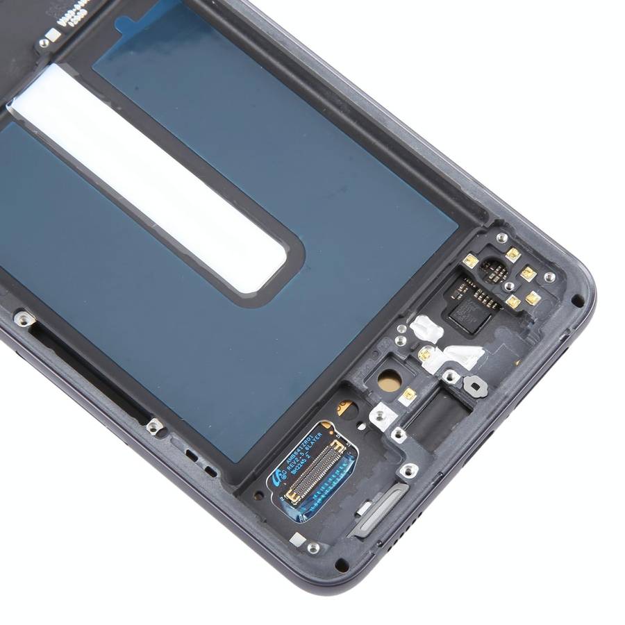 For Samsung Galaxy S21 FE 5G SM-G990B Original LCD Screen Digitizer Full Assembly with Frame (Black)