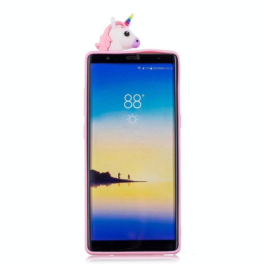 For Galaxy Note 8 Shockproof Cartoon TPU Protective Case(Unicorn)