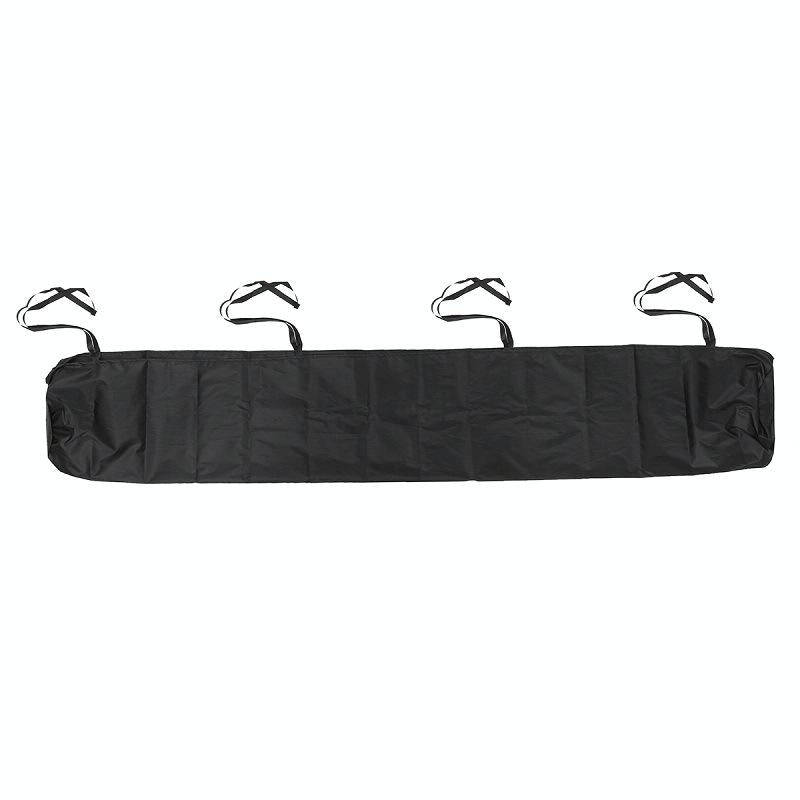 Outdoor Patio Canopy Awning Waterproof Cover Retractable Dustproof Protective Cover, Size: 3m(Black)