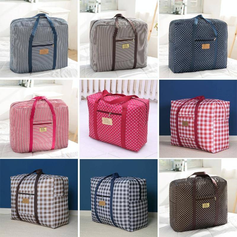 Oxford Cloth Washable Dustproof Quilt Storage Bag Travel Moving Portable Storage Bag, Specificati...