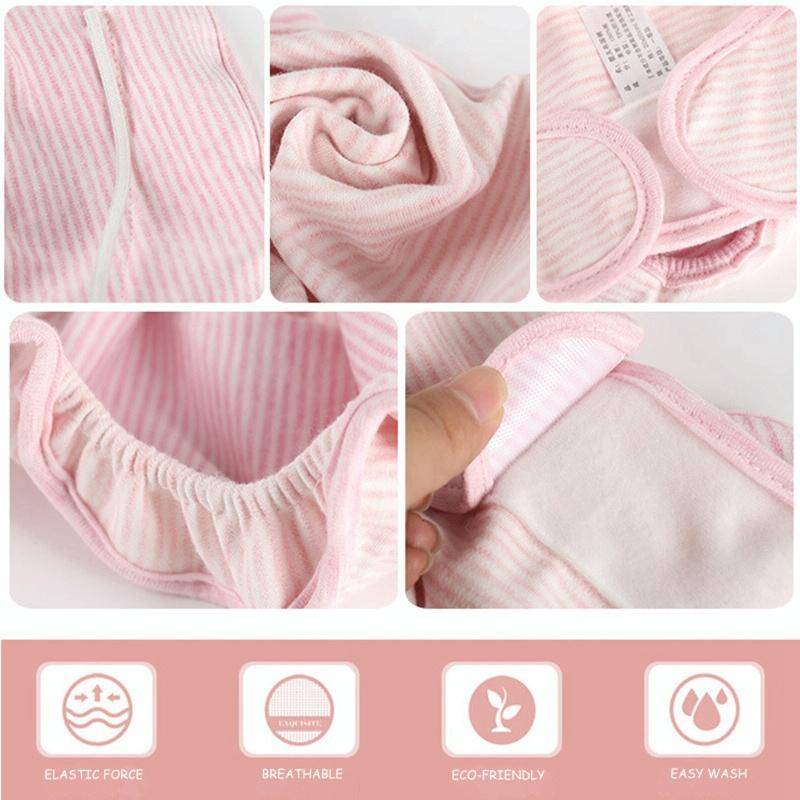 Natural Colored Cotton Breathable Adjustable Baby Waterproof Leak-proof Cloth Diaper, Specificati...
