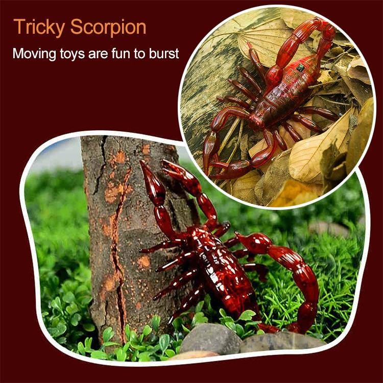 9992 Infrared Sensor Remote Control Simulated Scorpion Creative Children Electric Tricky Toy Model