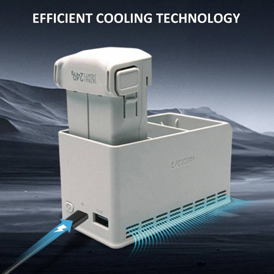 For DJI Mini 4 Pro / Mini 3 Pro Drone LKTOP 37W Two Way Charging Hub