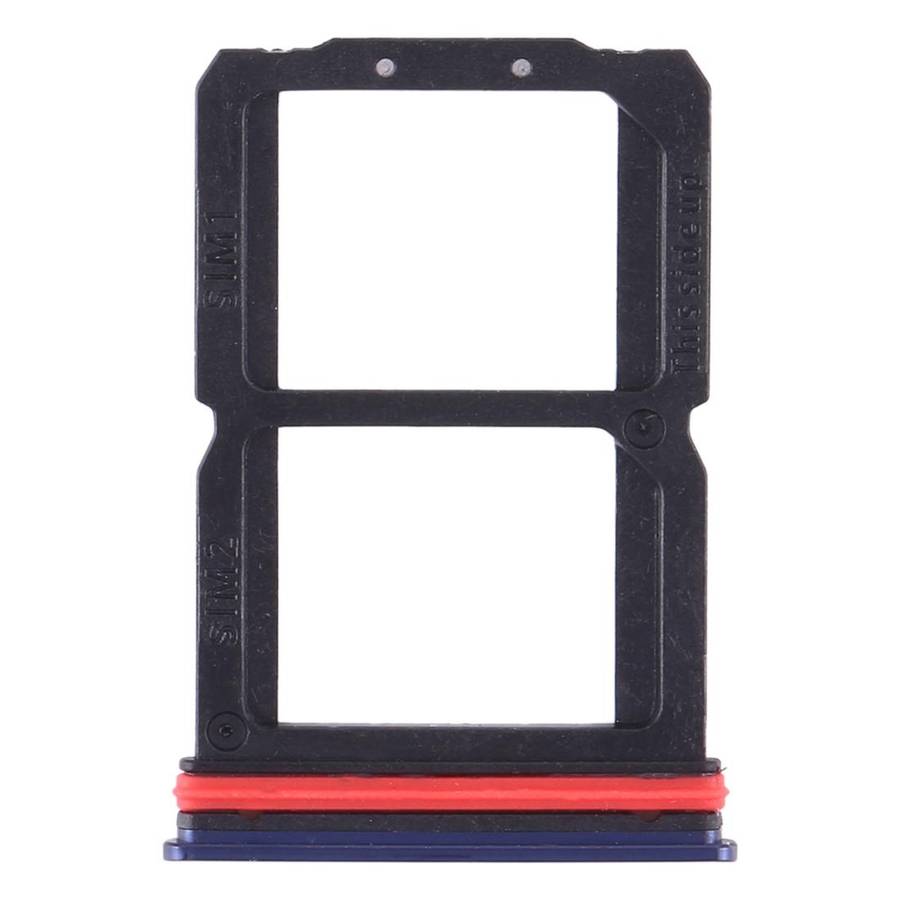 For OnePlus 7 SIM Card Tray + SIM Card Tray (Blue)