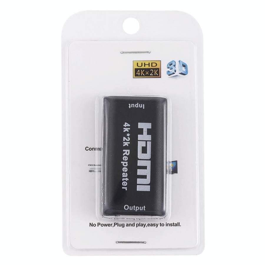 UHD 4Kx2K HDMI Amplifier Repeater(Black)