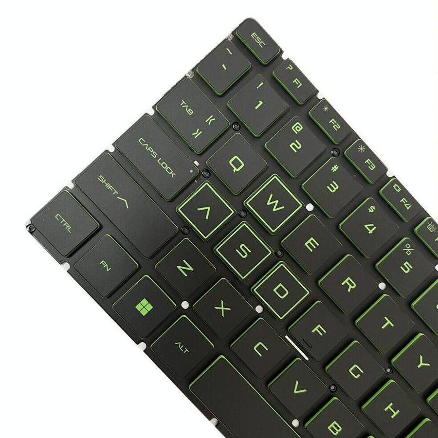 For HP Pavilion Gaming 15-DK US Version Laptop Backlight Keyboard(Green)