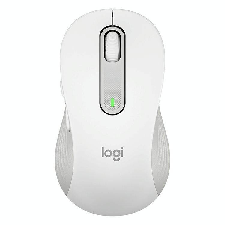 Logitech M650L 2000DPI 2.4GHz Wireless Bluetooth Dual Mode Mouse (White)