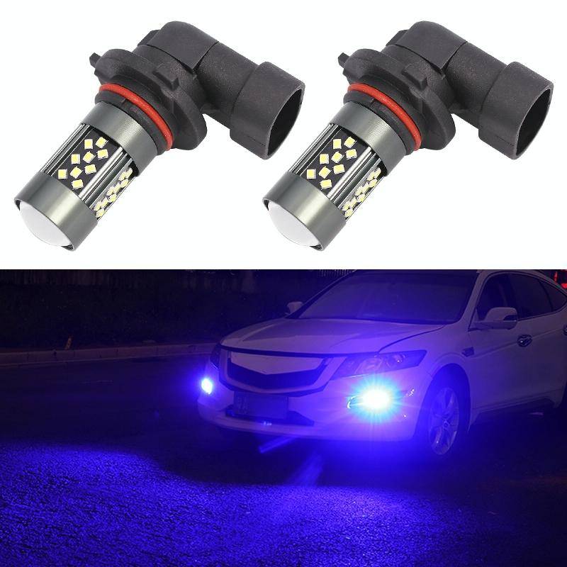 1 Pair 9005 12V 7W Strobe Car LED Fog Light(Blue Light)