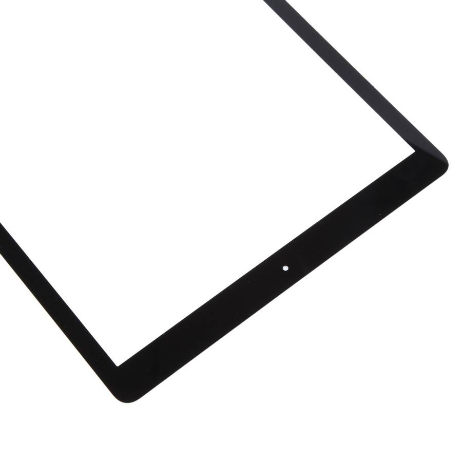 For iPad Pro 12.9 2017 Front Screen Outer Glass Lens with OCA Optically Clear Adhesive(Black)