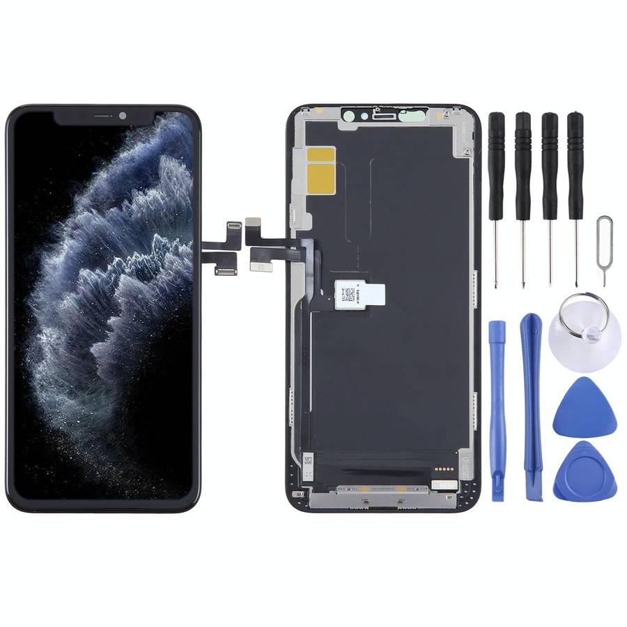 Soft OLED LCD Screen For iPhone 11 Pro Max with Digitizer Full Assembly