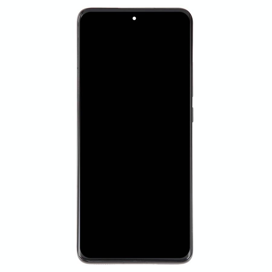 For Xiaomi 12S Original AMOLED Material LCD Screen Digitizer Full Assembly with Frame (Black)