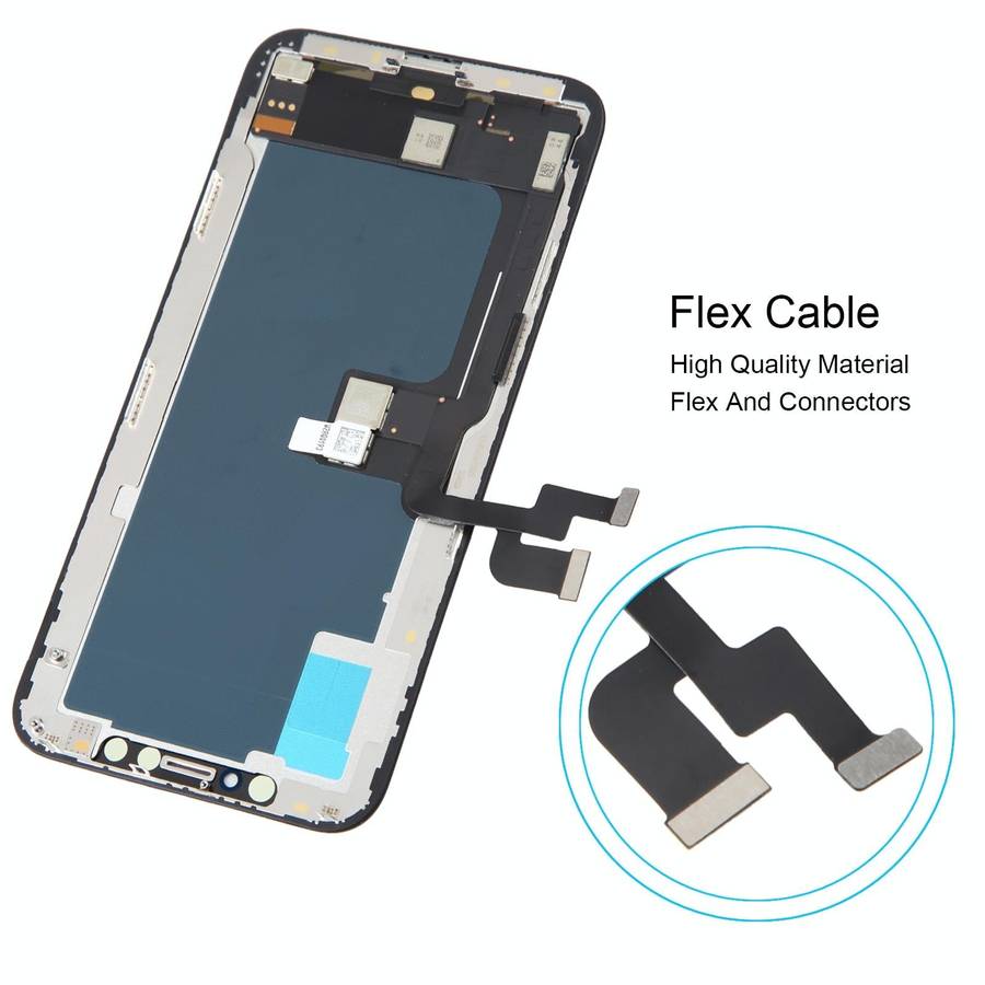 Soft OLED LCD Screen For iPhone XS with Digitizer Full Assembly