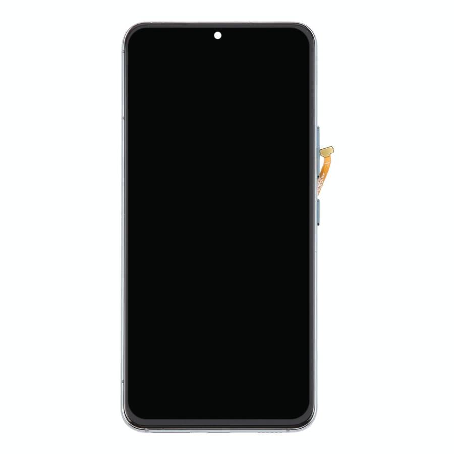 For Samsung Galaxy S22 5G SM-S901B Original LCD Screen Digitizer Full Assembly with Frame (Green)