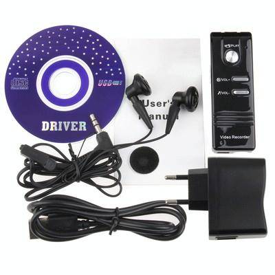 Digital Voice Recorder MP3 Player with 4GB Memory, Support Camera, TF Card, Built in rechargeable...