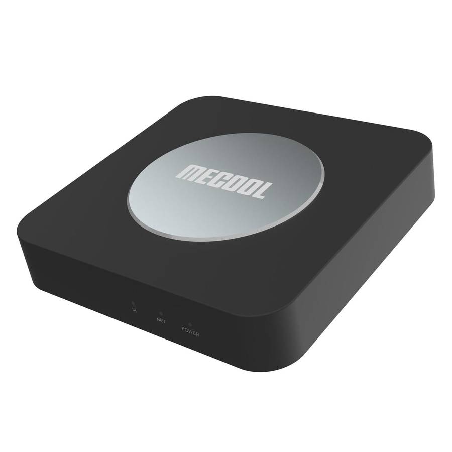 MECOOL KM2 Plus 4K Smart TV BOX Android 11.0 Media Player with Remote Control, Amlogic S905X2 Qua...