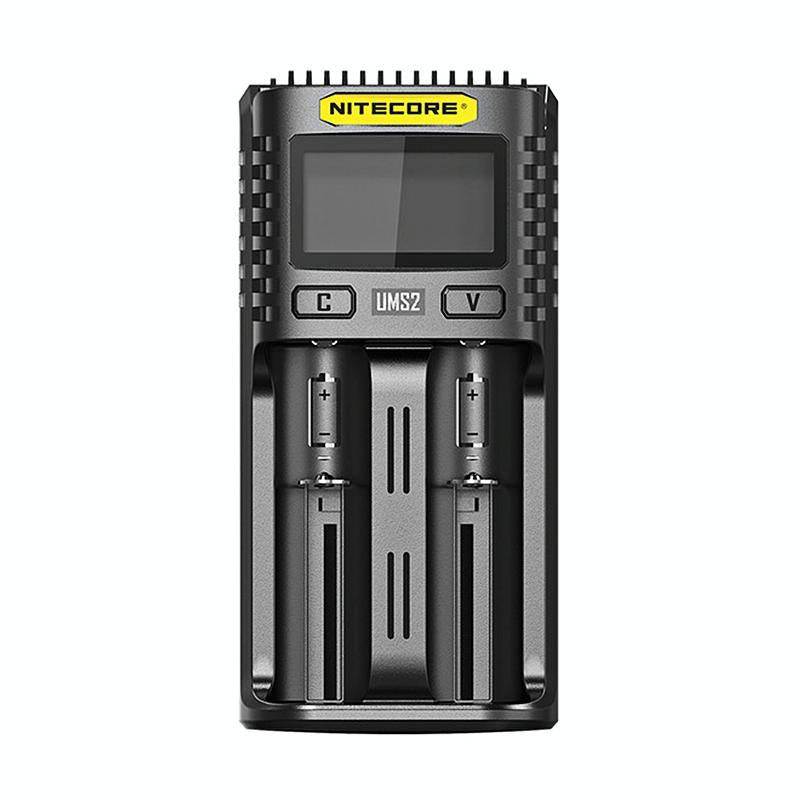 NITECORE Fast Lithium Battery Charger, US Plug, Model: UMS2