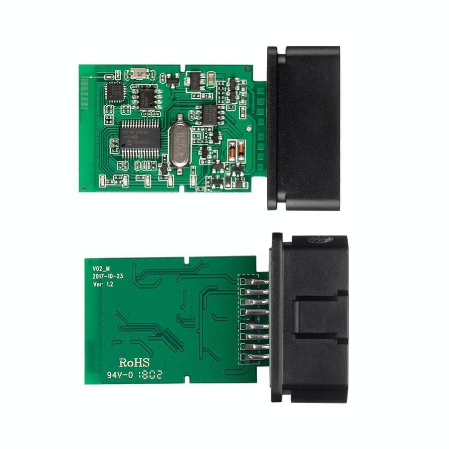 OBD II ELM327 Bluetooth Car Fault Diagnostic Tool V1.5PIC25K80 Chip