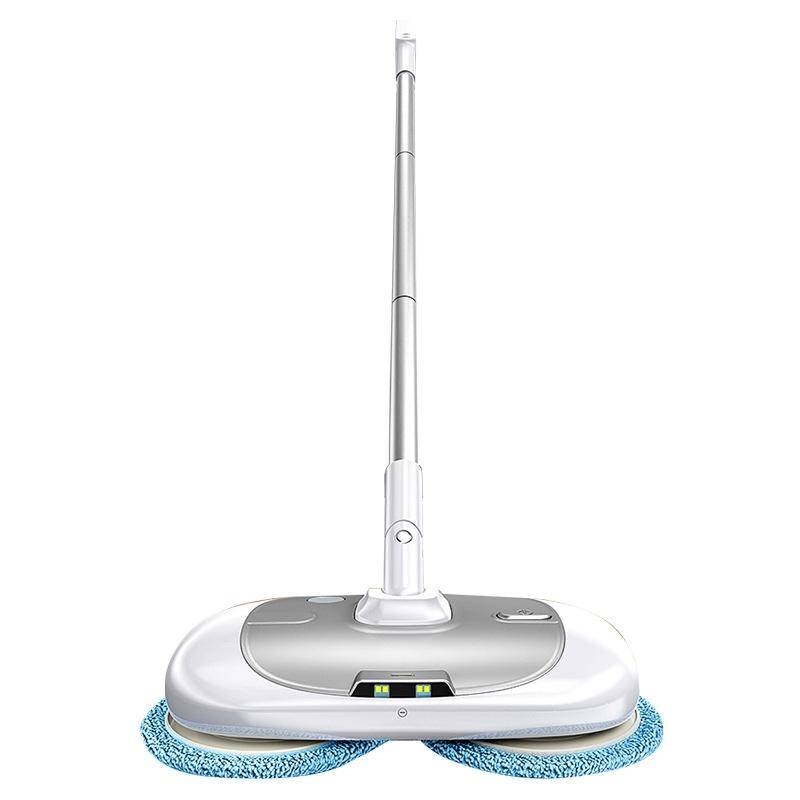 Cordless Electric Rotary Mop Floor Scrubber Household Handheld Water Spray Cleaning Multifunction...