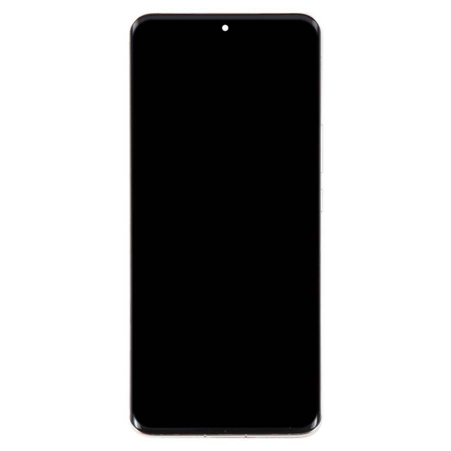 Original LCD Screen For Honor Magic4 Digitizer Full Assembly with Frame(Silver)