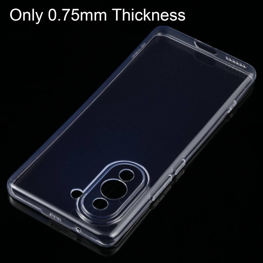 For Huawei nova 10 Pro 0.75mm Ultra-thin Transparent TPU Phone Case
